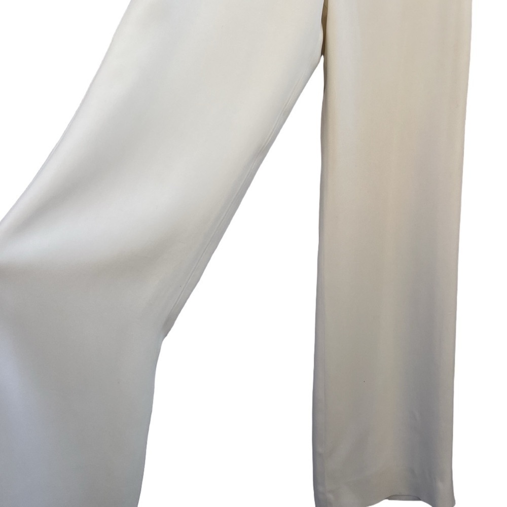 Armani Collezioni Crepe Silk Suit Pants Size 40 - Picture 3 of 6